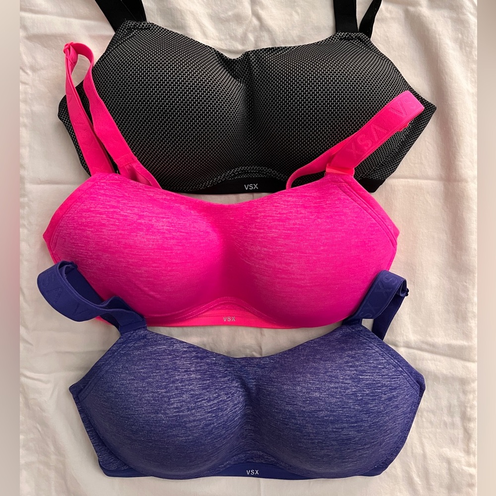Victoria’s Secret underwire sports bras